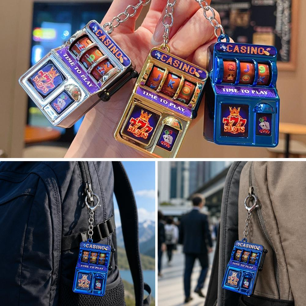 미니 슬롯머신 키링, 창의적인 아케이드 스타일, 휴대용 - Arcade Game Jackpot 리뷰 및 가격