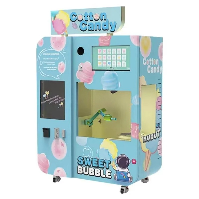 완전 자동 솜사탕 자판기(교환 시스템 포함) 상업용 4 - Arcade Vending Machines 리뷰 및 가격
